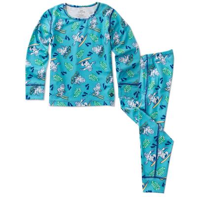 Hot Chillys Originals Print Base Layer Set Toddlers'