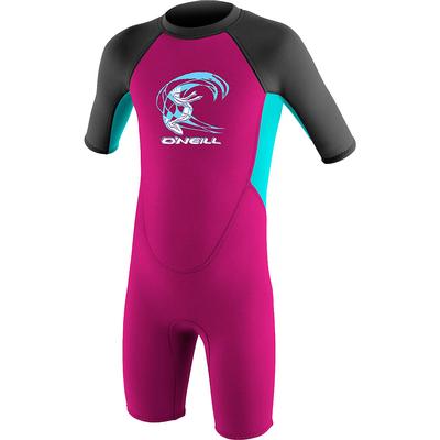 Oneill Reactor-2 2MM Back Zip Short-Sleeve Spring Wetsuit Toddlers'