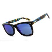 SHINY BLUE TORT/SMOKE POLARIZED - DIAMOND BLUE MIR
