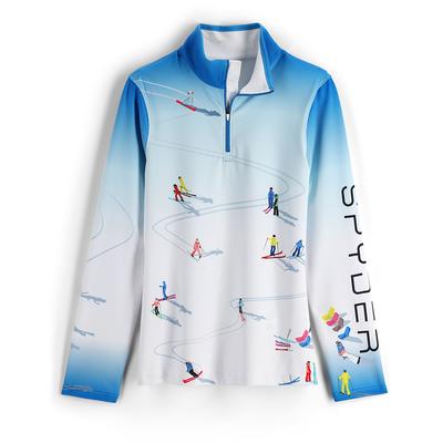 Spyder Birds Eye Zip T-Neck Women's