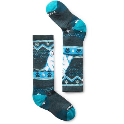 Smartwool Wintersport Full Cushion Polar Bear Pattern OTC Socks Kids'