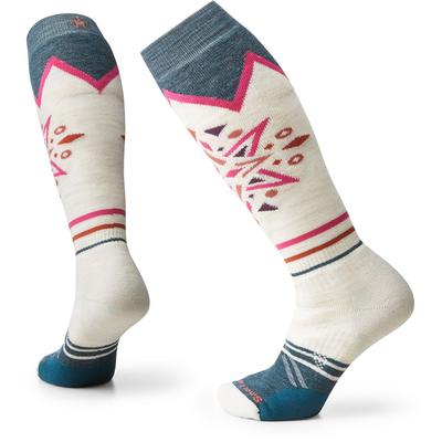 Smartwool Ski Full Cushion Mountain Snowflake Pattern OTC Socks Women's