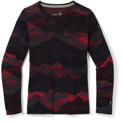Smartwool Classic Thermal Merino Pattern Base Layer Crew Top Kids'