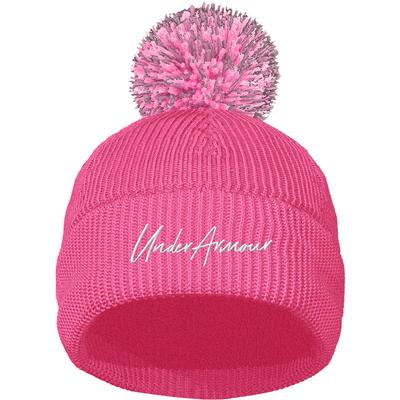 Under Armour UA Halftime Pom Beanie Girls'