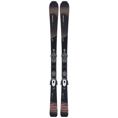 Head Pure Joy SLR Joy Pro Skis with Joy 9 GW SLR Ski Bindings Black 2023 Women's
