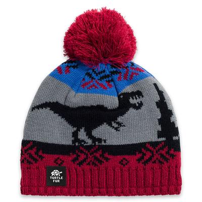 Turtle Fur Nordic Dino Pom Beanie Boys'