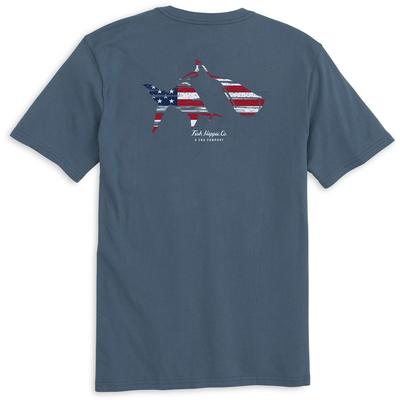 Fish Hippie True Blue Short-Sleeve T-Shirt Men's