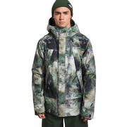 PINE NEEDLE FADED DYE CAMO PRINT