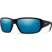 MATTE BLACK/CHROMAPOP GLASS POLARIZED BLUE MIRROR