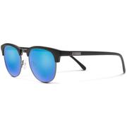 MATTE BLACK/POLARIZED BLUE MIRROR