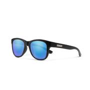 MATTE BLACK/POLARIZED BLUE MIRROR