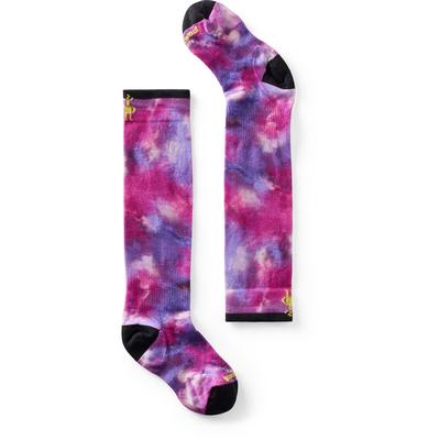 Smartwool Junior Ski Zero Cushion Tie Dye Print OTC Socks Kids'