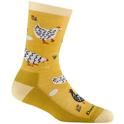 Darn Tough Vermont Mother Clucker Crew Lightweight Cushion Socks Women's