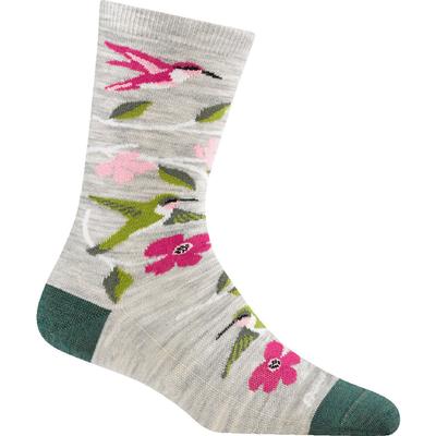 Darn Tough Vermont Birds Of A Feather Crew Lightweight No-Cushion Socks Women's