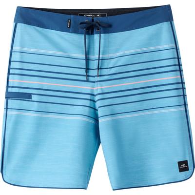 O'Neill Hyperfreak Heat Stripe Scallop Boardshorts Men's