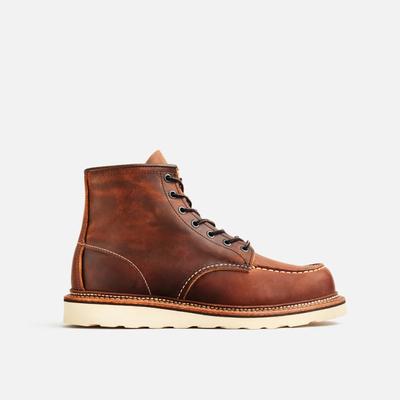 Red Wing 6-Inch Classic Moc Boots + Footbed Men's