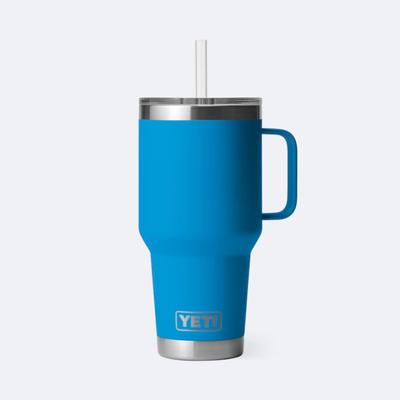 Yeti Rambler 35Oz Straw Mug With Straw Lid