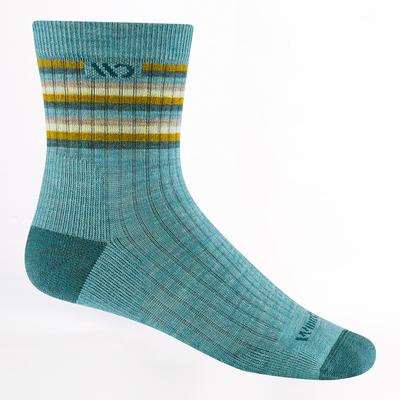 Wide Open Multi Stripe Midweight Micro Crew Sock Women's
