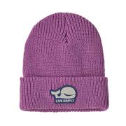 LIVE SIMPLY WHALE PATCH: BRISK PURPLE