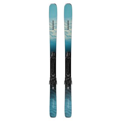 Salomon E Stance 80 Skis + M10 GW L80 Bindings Women's
