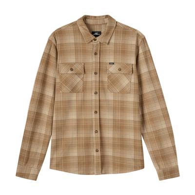 Oneill Sutton Knit Plaid Long Sleeve  Men's