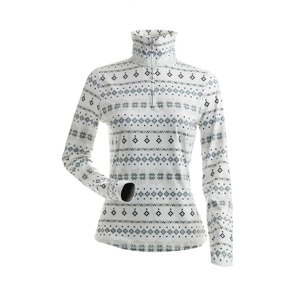  Nils Snowflake T- Neck Base Layer Top Women's