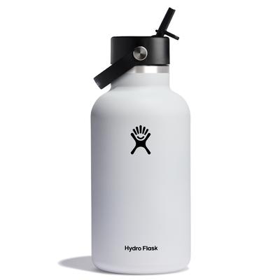 Hydro Flask 64Oz Wide Mouth Water Bottle with Flex Straw Cap