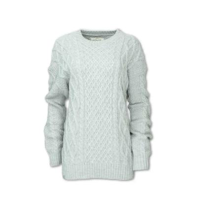 Purnell Merino Wool Blend Cable Knit Sweater Women's