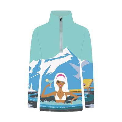 Icelandic Happy Hour Half Zip Fleece Top Women's
