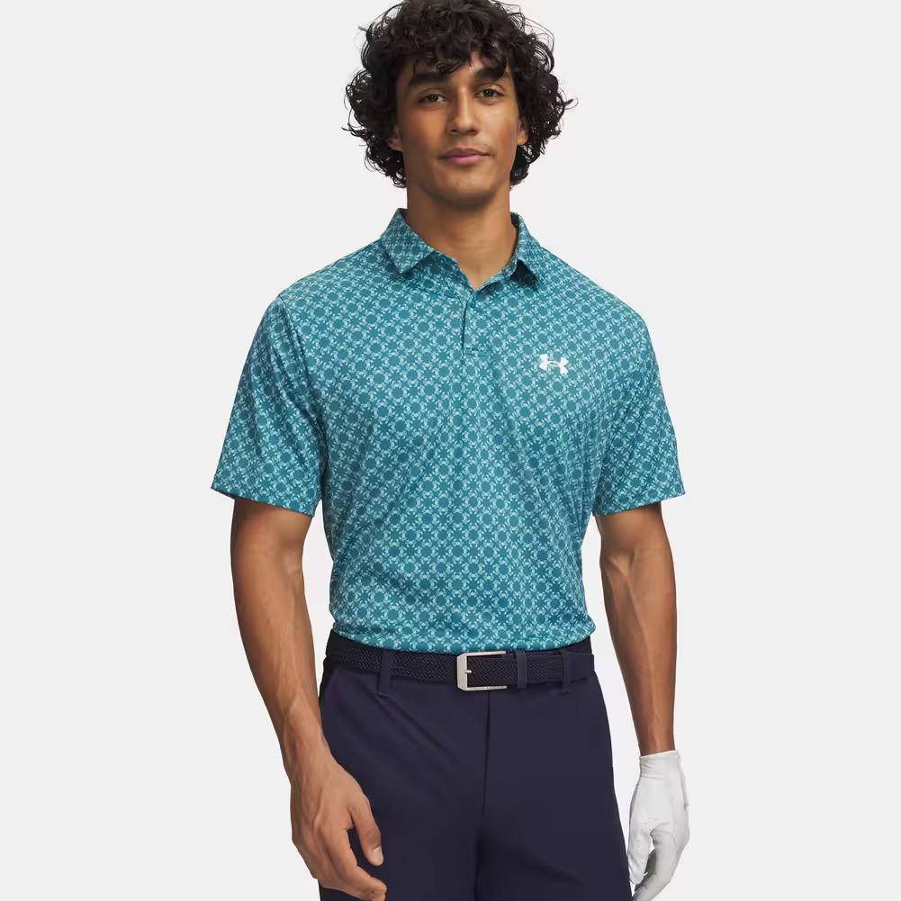  Under Armour Matchplay Printed Polo Men's