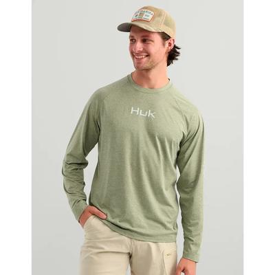 Huk Airweight Long-Sleeve Crew Top Men's