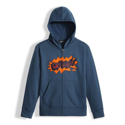 The North Face Logo Full Zip Hoodie Boys'