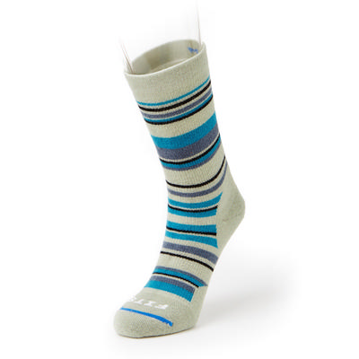 Fits Sock Co. Medium Hiker Striped Crew Socks