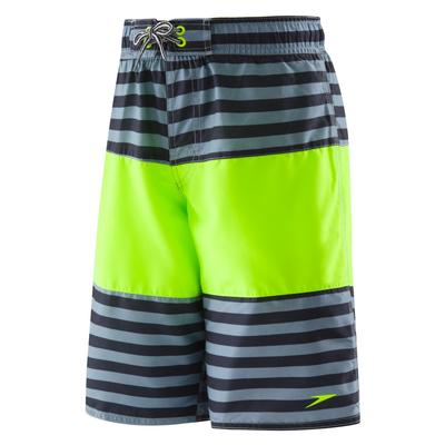 Speedo Stripe Blocked Volley Trunk Boys'