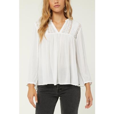 O'Neill Mara Long Sleeve Woven Top Women's