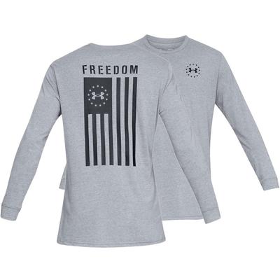 Under Armour Freedom Flag Long Sleeve Crew T-Shirt Men's