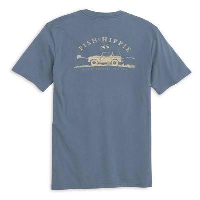 Fish Hippie Stream Seeker Tee  Men's