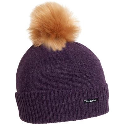 Turtle Fur Lambswool Sara-Jane Pom Beanie Women's