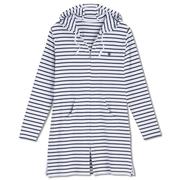 WHITE/NAVY STRIPE