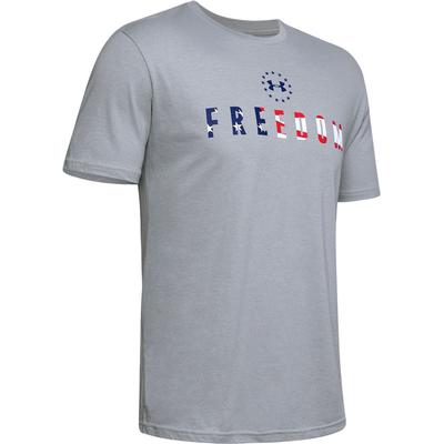 Under Armour Freedom Chest Crew T-Shirt Men's