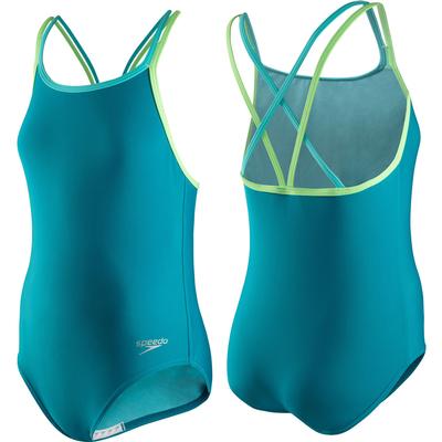 Speedo Crossback One Piece Swim Suit Girls'