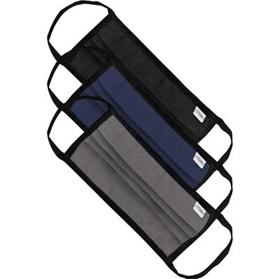 Coal Pleated Face Mask (3 Pack)