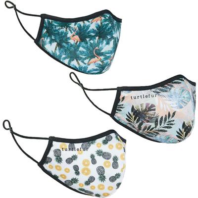 Turtle Fur Everyday Face Mask 3-Pack - Prints